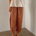 thumbnail image 1 of LOVZFMLL Combinaison pour Femme, Imprimée d'Été Sans Manches, Dos Nu, Ample, Longue, Orange, G, 1 of 4