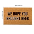 thumbnail image 2 of Doormats Coir Door Mats Plain Door Mat Outdoor for Crafts Bulk Door Rugs for Outdoor Entrance Low Maintenance Welcome Mat Easy to Clean, Beautiful Color for Outdoor and Indoor Use, 16x24 Inch, 2 of 4