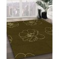 thumbnail image 3 of Ahgly Company Tapis d'Intérieur Lavable en Machine Carré Transitionnel Chêne Brun, 6 Pieds Carré, 3 of 7