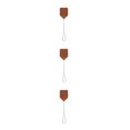 thumbnail image 3 of Transemion 1/2/3/5 Effective And Portable Fly Swatter For Outdoor Activities Iron Wire Is Sturdy And Durable brown 3PCS, 3 of 6