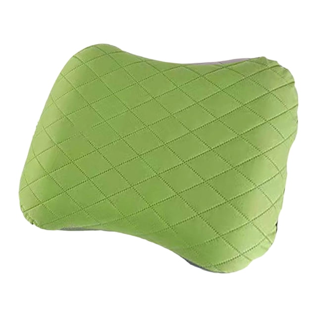 Oreiller de Camping Gonflable pour Voyage, Randonnée avec Sac à Dos, Randonnée, Matériau Polyester, Soutien Ergonomique pour le Cou, Léger, Compact, Gonflage et Dégonflage Faciles