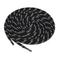 thumbnail image 1 of INSPIRE CHIC 3 Paires Lacets Ronds Antidérapants Résistants à l'Usure pour Bottes pour la Randonnée la Marche Chaussures d'Extérieur Noir Blanc 160cm / 62.99 Pieds, 1 of 4