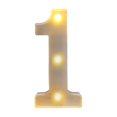 thumbnail image 1 of Illuminated LED Alphabet Letter Light Decorative Marquee Lamp for Birthday Party Wedding Children's Room Home Bar Wall Battery Operated, 1 of 6