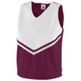 thumbnail image 1 of Augusta Sportswear Bordeaux/ Blanc/ Blanc 7332 S, 1 of 1