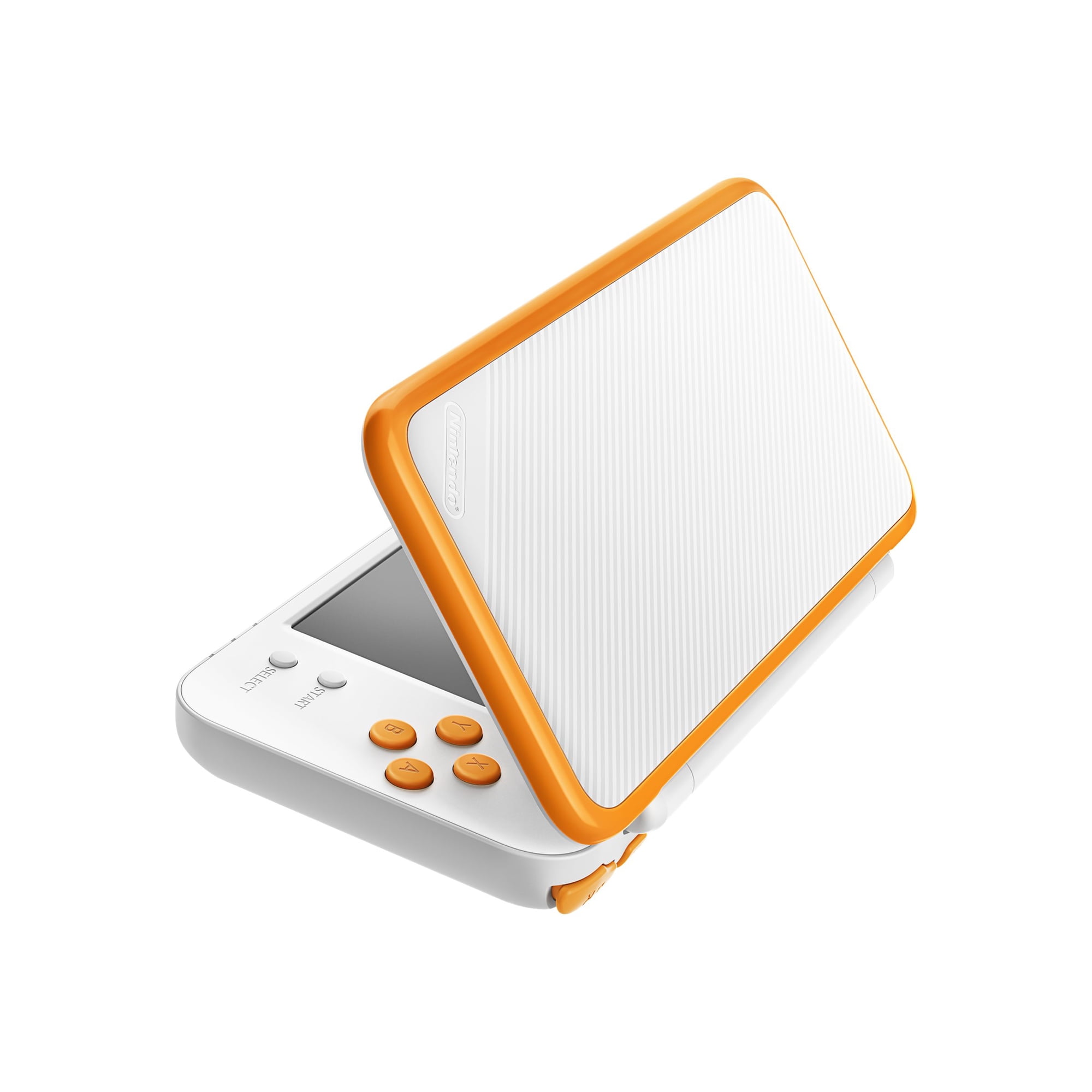 New Nintendo 2DS XL Console (White & Orange) - 2DS XL, New 2DS XL