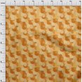 thumbnail image 4 of oneOone Cotton Flex Yellow Fabric Abstract Sewing Craft Projects Fabric Prints By Yard 40 Inch Wide, 4 of 4