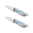 thumbnail image 2 of FHBVT Foldable Ceramic Knife, Compact Folding Fruit Knife for Effortless Slicing and Easy Storage, Sharp Blade Ideal for Vegetables and Fruits, Perfect for Kitchen, Travel, and Small Spaces, 2 of 6