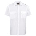 thumbnail image 1 of Premier Chemise de Travail Unie pour Homme à Manches Courtes de Pilote, 1 of 7