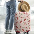 thumbnail image 3 of Travel Luggage Cover Suitcase Protector Fits 18-32 Inch Luggage Wheel Covers Patterned Travel Related Items Flower Luggage Protector Elastic Luggage Anti-scratch Suitcase Cover L, 3 of 5