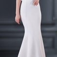 thumbnail image 4 of UPPADA Wedding Guest Dresses for Women One Shoulder Ruched Formal Evening Dress Wrap Ruffle Hem Dress Halter Bodycon Maxi Dress High Waist Party Prom Gown Cocktail Dress Womens Dresses Clearance, 4 of 6