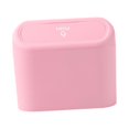 thumbnail image 3 of Car Trash Can Mini Car Trash Can Garbage Organizer Car Accessories Car Trash Can pink, 3 of 9