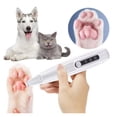 thumbnail image 3 of Low Noise Pet Foot Shaver Smart Display Waterproof Paw Hair Trimmer Repair Dog Feet with Led, 3 of 12