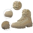 thumbnail image 4 of HBFAGFB Espadrilles pour Hommes Mode Montantes Semelle Épaisse à Lacets Chaussures de Randonnée Chaussures de Course Vert Taille 46, 4 of 8