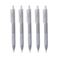 thumbnail image 2 of Gel Pens 0.5mm Fine Point Black Ink | 5 Pack Smooth Writing Frosted Non-Slip Grip | Multicolor Professional Office Journal Note Pens | Durable Clip | 2ml Each | 15cm Size | Gift Set, 2 of 6