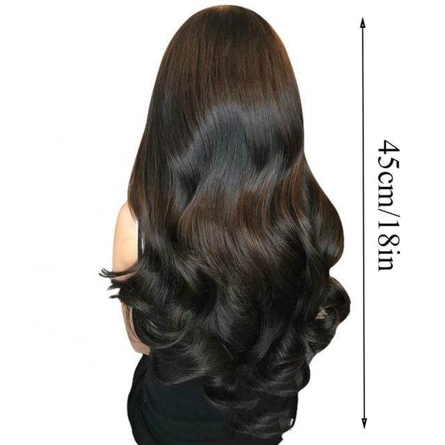 DPTALR Perruques Cheveux Perruques Pré-Épilées Cheveux Perruques Sans Colle Cheveux Humains pour Femmes Noires Perruque Brésilienne