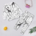 thumbnail image 3 of DIY Hand Painted Coloring Pajama Set Interactive Homewear For Kids Play And Comfortable Nightwear, 3 of 3