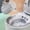 Grey, variant on Foldable Sitz Bath Toilet Seat for Perineum Treatment Postpartum Hemorrhoids Gray