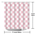thumbnail image 3 of Ovzne Rideau de Douche Tapis de Sol Ensemble de Quatre Pièces Séparation Sèche Humide Rideau de Douche Imperméable en Liquidation, 3 of 8