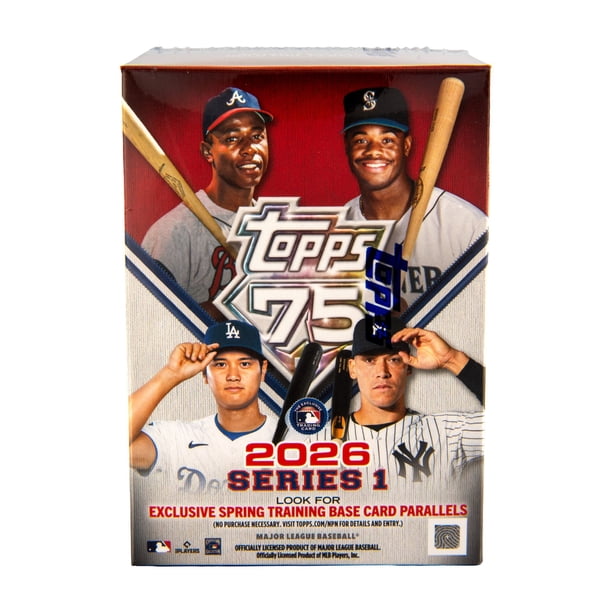 2026 Topps Series 1 Baseball Trading Cards Value Box - Walmart.ca