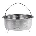 thumbnail image 4 of Insert de Vapeur Casserole Vapeur Panier en Acier Inoxydable Cuiseur à Riz Autocuiseur, 4 of 5