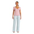 thumbnail image 1 of George Women's Rib Pajama 2-Piece Set, 1 of 6