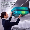 Jetstream 20-in Carry-On Luggage with Neck Pillow & Water Bottle, Ocean ...