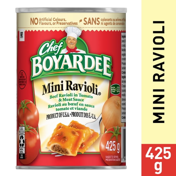 Chef Boyardee® Mini Ravioli Beef Ravioli in Tomato And Meat Sauce