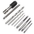 thumbnail image 3 of Peahefy High Quality Tap Drill Bit Set Bearing Steel With T‑Type Tap Wrench Hand Tool, 3 of 8