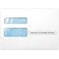 thumbnail image 2 of LUXPaper Double Window Tax Envelopes | Form W-2/1099 | Document Enclosed | Security Tint | 5 3/4" x 8" | White | 24lb. Text | 1,000 Qty, 2 of 4