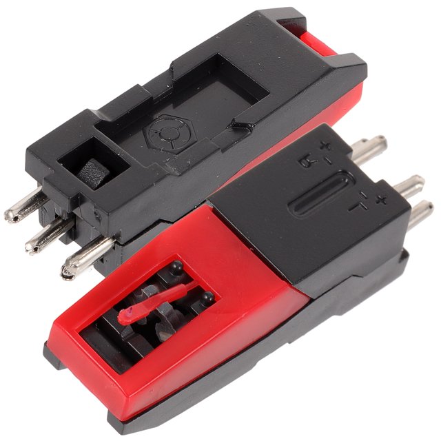 2 Pcs Stylet Tourne-Disque Stylet Phonographe en Plastique Accessoire