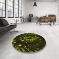 thumbnail image 4 of Ahgly Tapis Rectangulaire Lavable en Machine Intérieur Transitionnel Gris Minuit, 2 Pieds x 5 Pieds, 4 of 7