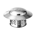 thumbnail image 4 of SDNall Housse de Pluie pour Cheminée en Acier Inoxydable, Chapeau de Pluie Rond Durable pour Évent de Toit, Conception à Brancher Bloque la Pluie et les Débris avec Résistance aux Hautes Températures, 4 of 9
