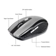 thumbnail image 4 of Souris de Jeu Sans Fil DPI Réglable 2,4G 6 Boutons Souris Optique pour Portable Cahier PC, 4 of 8
