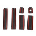 thumbnail image 4 of Housse de Poignée de Porte pour Abdominaux de Voiture 6Pcs Housse de Poignée de Porte pour GRAND STAREX H1 2019, 4 of 8