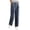 AA一Navy, variant on QATAINLAV Linen Pants Women Elastic High Waisted Wide Leg Beach Pants Solid Casual Pull On Lounge Trousers with Pockets, Navy, S