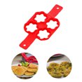 thumbnail image 4 of 4 Hole Omelette Maker Multi-functional 7-link Round Star Heart Shaped Pancake Maker Breakfast Baking Molds, 4 of 6