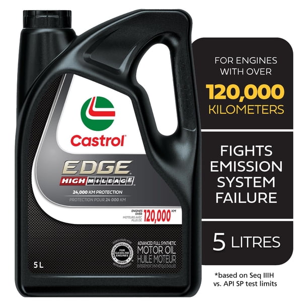 Castrol Edge High Mil 0W20 5L - Walmart.ca