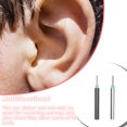 thumbnail image 1 of Otoscope Ear Wax Visual Digging Spoon Precision High Definition Silicone Home Body Picking Mirror Temperature Control Endoscop for Adults Silver, 1 of 7