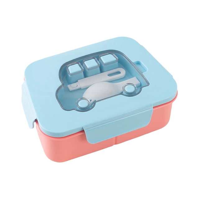 Binwennn Bento Children's Bento Children's Lunch Ideal Leak Proof Children's Lunch Lunch Can Be Placed In Breakfast Lunch And Refrigerator Bag for Food Container Reusable Storage Bags - Reusable