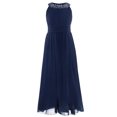 thumbnail image 1 of AAMILIFE Robe Fille Brodée Fleur Formelle Fête Robe de Bal Bal Princesse Demoiselle d'Honneur Robe de Mariage, 1 of 4