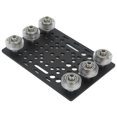 thumbnail image 3 of Gantry Plate, Aluminum V Gantry Panel Kit Wear Resistance  For 3D Printer For CNC Lathe Transparent Pulley, 3 of 8