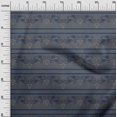 thumbnail image 2 of oneOone Georgette Viscose Fabric Swirl & Floral Block Printed Craft Fabric BTY 42 Inch Wide, 2 of 4
