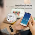 thumbnail image 4 of Aofa Mini Smart Breaker Compact Size IP20 Waterproof Remote Control Voice Command Reset Function Wi-Fi 1/2/3 Gang Wall Switch Light Breaker Dimmer Module for Home, 4 of 9
