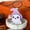 White A, variant on YIMWNYI Halloween Cute Little Ghost Tray Ornament, Festival Decoration, Desktop Decor for Offices and Homes, Multifunctional Storage Box, PVC Foam Board Ghost Pumpkin Design