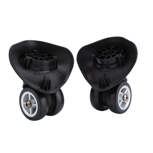 Suitcase Wheel Replacement, Quality Plastic Material Double-Bearing Luggage Wheel, Silent Durable And Lightweight Easy To Use