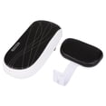 thumbnail image 2 of Kid Bike Back Cushioned Seat Kit with Bell Foot Rest Handle Grip Children Safety Carrier Set, 2 of 7
