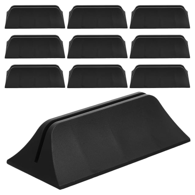 10Pcs Desk Partition Bracket Clip Plastic Divider Clamp for Desktop Privacy Panel