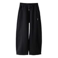 thumbnail image 1 of Puawkoer Children's Spring And Girls Pants Clothes Warm Summer Solid Color Thin Girls Wranglers Girls Drawstring Sweatpants Casual Pants For Boys Girls Wranglers Short Pants Girls And Girls, 1 of 6