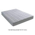 thumbnail image 3 of Deeceymbur Quilted Full Double Size Mattress Pad Cover Non Slip Breathable Polyester for All Seasons Home Hotel, 3 of 6