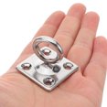 thumbnail image 3 of HEALEEP 2Pcs U Hooks Versatile Attachment Point for Boat and Marine Use Easy Installation 1.30X1.30X1.26In Silver, 3 of 8